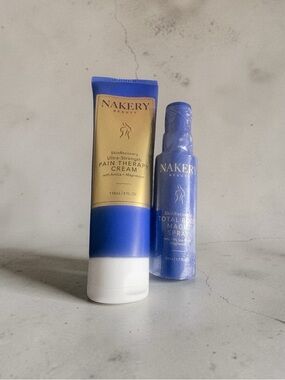 Nakery Beauty Skin Recovery Pain Therapy Cream & Magnesium Spray